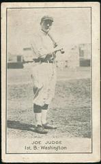 Joe Judge Baseball Cards 1921 E220 National Caramel Prices