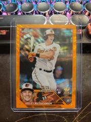 Adley Rutschman [Orange Wave] #1 Baseball Cards 2023 Topps Chrome Prices
