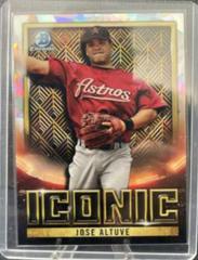 Jose Altuve [Atomic] #BI-15 Baseball Cards 2023 Bowman Chrome Iconic Prices