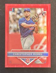 Christopher Morel [Red] #49 Baseball Cards 2023 Topps Flagship Collection Prices