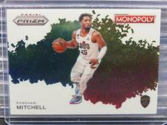 Donovan Mitchell #MB-10 Basketball Cards 2023 Panini Prizm Monopoly Money Blast Prices
