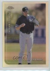 Roger Clemens [Refractor] Baseball Cards 1999 Topps Chrome Prices