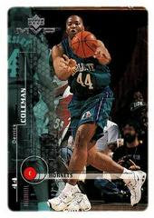 Derrick Coleman Basketball Cards 1999 Upper Deck MVP Prices