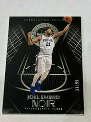 Joel Embiid Basketball Cards 2019 Panini Noir Prices