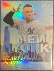 Aaron Judge #HOC-13 Baseball Cards 2022 Topps Chrome Heart of the City Prices