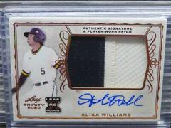Alika Williams [Bronze] #PA-AW1 Baseball Cards 2020 Leaf Trinity Patch Autographs Prices