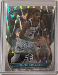 Al Amir Dawes [Autograph RayWave] #63 Basketball Cards 2022 Bowman Chrome University Prices