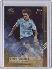 Benny Feilhaber [Gold Autograph] Soccer Cards 2015 Topps Apex MLS Prices