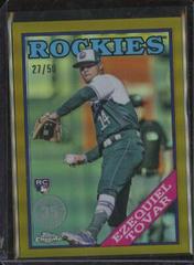 Ezequiel Tovar [Gold] #88BC-9 Baseball Cards 2023 Topps Chrome 1988 Prices