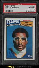 Eric Dickerson Football Cards 1987 Topps Prices