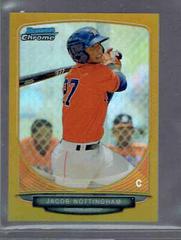 Jacob Nottingham [Refractor] #4 Baseball Cards 2013 Bowman Chrome Mini Prices