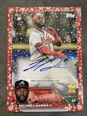 Michael Harris II [Red] #HAC-MH Baseball Cards 2023 Topps Holiday Autographs Prices
