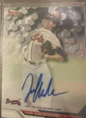 Ian Anderson Baseball Cards 2016 Bowman's Best of 2016 Autograph Prices