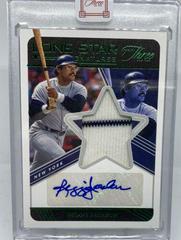 Reggie Jackson [Emerald] #LSS-RJ Baseball Cards 2022 Panini Three and Two Lone Star Signatures Prices
