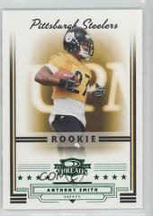 Anthony Smith [Retail Green] Football Cards 2006 Panini Donruss Threads Prices