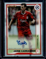 Jamie Carragher #AC-JC Soccer Cards 2022 Topps Merlin Chrome UEFA Club Competitions Autographs Prices
