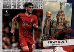 Harvey Elliott Soccer Cards 2021 Topps UEFA Champions League Road to St. Petersburg Prices