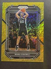 Manu Ginobili [Gold Shimmer] #296 Basketball Cards 2022 Panini Prizm Prices