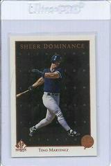 Tino Martinez #SD39 Baseball Cards 1998 SP Authentic Sheer Dominance Prices