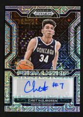Chet Holmgren [Mojo] #CP-CHO Basketball Cards 2022 Panini Prizm Draft Picks College Penmanship Autographs Prices