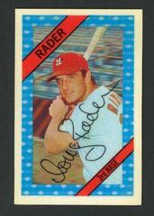 Doug Rader #14 Baseball Cards 1972 Kellogg's Prices