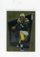 Brett Favre [Gold] #M17 Football Cards 1996 Collector's Choice MVP Prices