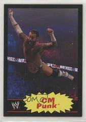 CM Punk [Black] Wrestling Cards 2012 Topps Heritage WWE Prices