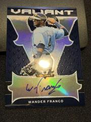 Wander Franco [Autographs Navy] #BA-WF1 Baseball Cards 2018 Leaf Valiant Prices