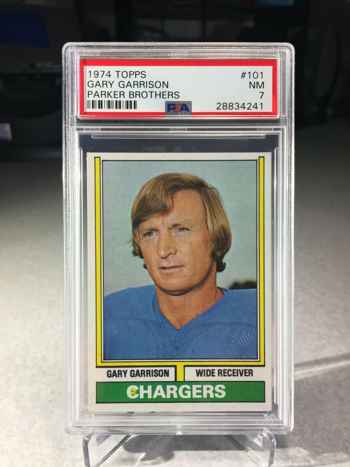 Gary Garrison #101 Prices | 1974 Topps Parker Brothers | Football Cards