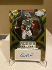 Garrett Wilson [Gold] #RCS-GW Football Cards 2022 Panini Certified Rookie Roll Call Signatures Prices