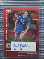 Andi Sullivan [Red] #SS-ANS Soccer Cards 2022 Panini Donruss Signature Series Prices