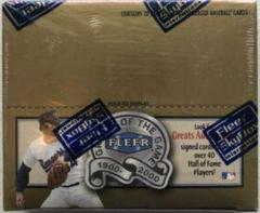 Retail Box Baseball Cards 2000 Fleer Greats Prices