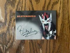 Blitzkrieg Wrestling Cards 1999 Topps WCW Embossed Autographs Prices