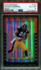 Plaxico Burress [Gold] #174 Football Cards 2000 Bowman Prices