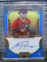Alek Thomas [Sapphire] #RA-AT Baseball Cards 2022 Topps Triple Threads Rookie Autographs Prices