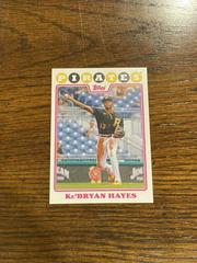 Ke'Bryan Hayes [Pink] Baseball Cards 2022 Topps Throwback Thursday Prices