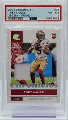 Trey Lance [Jersey Prime] #77 Football Cards 2021 Panini Chronicles Prices