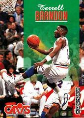 Terrell Brandon #38 Basketball Cards 1992 Skybox Prices