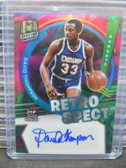 David Thompson [Marble] Basketball Cards 2021 Panini Spectra RetroSpect Autographs Prices