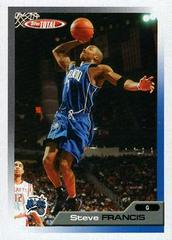 Steve Francis #78 Basketball Cards 2005 Topps Total Prices