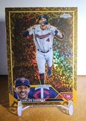 Carlos Correa [Mini Diamond Gold] #6 Baseball Cards 2023 Topps Gilded Collection Prices