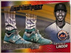 Francisco Lindor [5x7 Gold] #FF-8 Baseball Cards 2022 Topps Flashiest Feet Prices