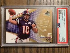 Eli Manning [Gold] #184 Football Cards 2004 SP Game Used Prices