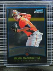Manny Machado Baseball Cards 2011 Bowman Chrome Throwbacks Prices