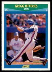 Gregg Jefferies #10 Baseball Cards 1990 Score Rising Stars Prices