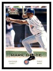 Mark Grace #157 Baseball Cards 2001 Fleer Focus Prices