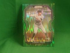 Aaron Judge [Forest Green Flash Prizm] #212 Baseball Cards 2021 Panini Prizm Prices