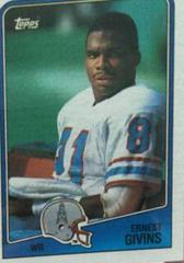 Ernest Givins Football Cards 1988 Topps Prices