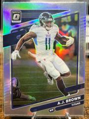 A. J. Brown [Holo] #121 Football Cards 2021 Panini Donruss Optic Prices