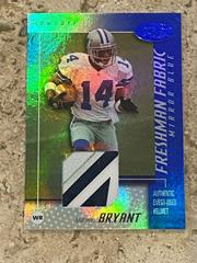 Antonio Bryant [Mirror Blue Jersey] Football Cards 2002 Leaf Certified Prices
